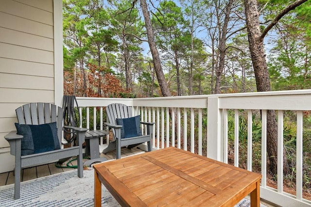 58 E Milestone Dr Unit B, Inlet Beach, FL 32461 - view of wooden deck