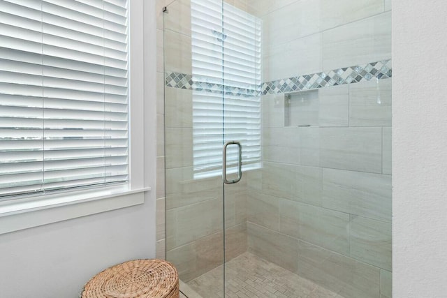 58 E Milestone Dr Unit B, Inlet Beach, FL 32461 - bathroom featuring a stall shower