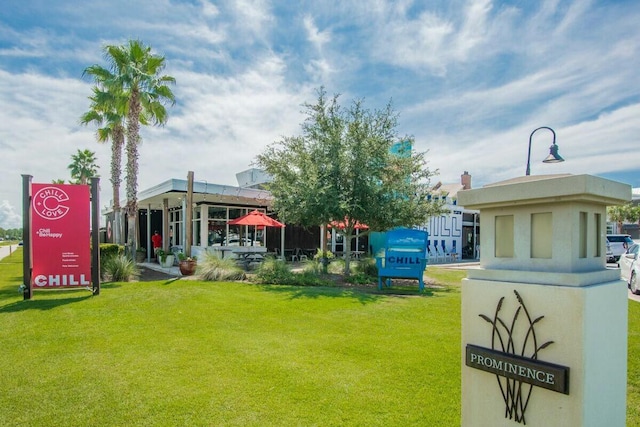 58 E Milestone Dr Unit B, Inlet Beach, FL 32461 - view of home's community with a yard