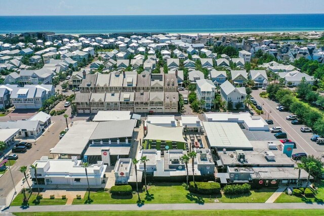 58 E Milestone Dr Unit B, Inlet Beach, FL 32461 - aerial perspective of suburban area featuring a nearby body of water