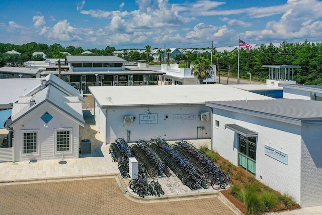 58 E Milestone Dr Unit B, Inlet Beach, FL 32461 - view of property featuring central air condition unit