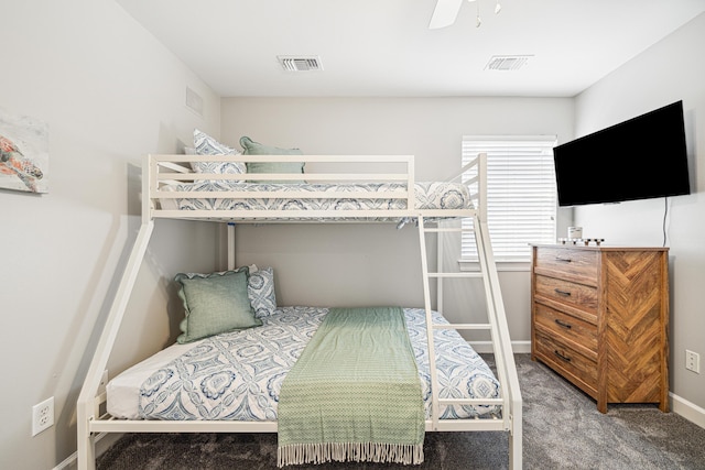 865 Indigo Loop, Destin, FL 32550 - bedroom with carpet flooring, baseboards, and ceiling fan