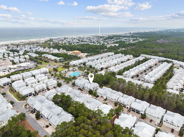 25 E Pine Lands Loop Unit B, Inlet Beach, FL 32461 - aerial view of residential area with a nearby body of water