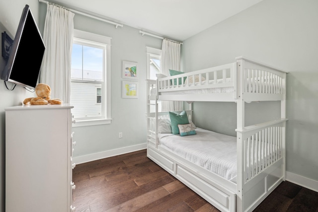 25 E Pine Lands Loop Unit B, Inlet Beach, FL 32461 - bedroom featuring wood finished floors and baseboards