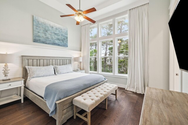 25 E Pine Lands Loop Unit B, Inlet Beach, FL 32461 - bedroom featuring dark wood-style floors