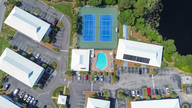 11 Beachside Dr Unit 722, Santa Rosa Beach, FL 32459 - aerial view of property's location featuring a pool