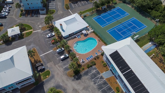 11 Beachside Dr Unit 722, Santa Rosa Beach, FL 32459 - drone / aerial view of a pool