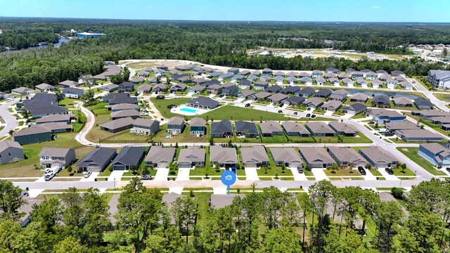 720 Riverwalk Cir, Freeport, FL 32439 - aerial overview of property's location featuring a forest and nearby suburban area