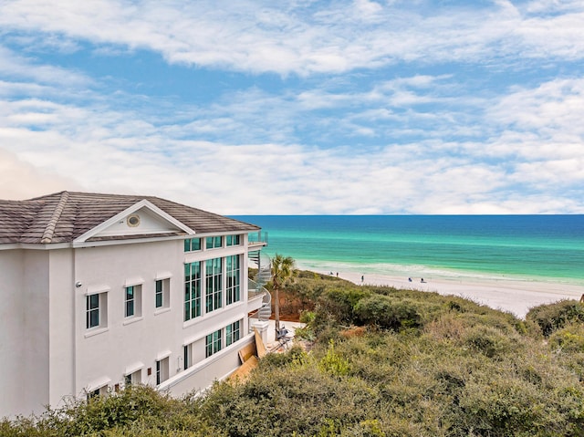 40 Jasmine Cir, Santa Rosa Beach, FL 32459 - water view featuring nearby beach