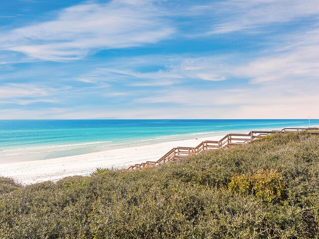 40 Jasmine Cir, Santa Rosa Beach, FL 32459 - water view featuring local beach