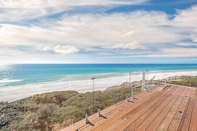 40 Jasmine Cir, Santa Rosa Beach, FL 32459 - water view featuring nearby beach