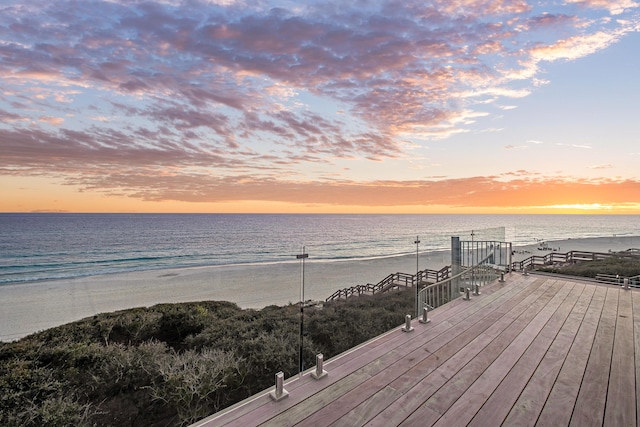 40 Jasmine Cir, Santa Rosa Beach, FL 32459 - dock with view of water and beach