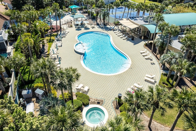 52 Tranquility Ln, Destin, FL 32541 - community pool featuring a community hot tub