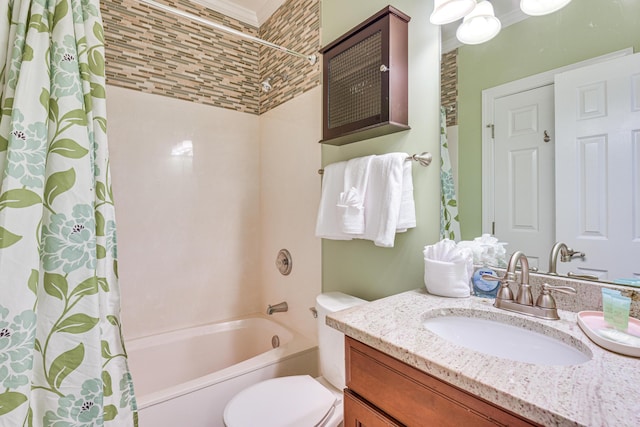 2410 Scenic Gulf Dr Unit 101C, Miramar Beach, FL 32550 - full bath with vanity, shower / bath combo with shower curtain, and toilet