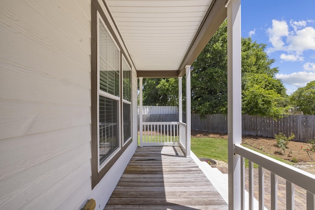 518 Second Ave, Destin, FL 32541 - wooden deck featuring a fenced backyard