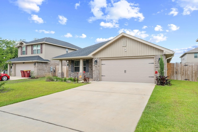 103 Ridgeway Cir, Crestview, FL 32536 - view of front of property with brick siding, concrete driveway, and an attached garage