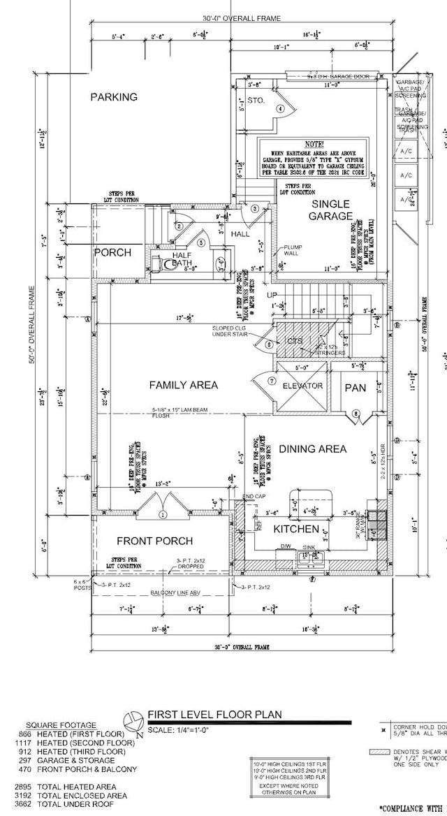 205 Redbud Ln, Inlet Beach, FL 32461 - floor plan / room layout