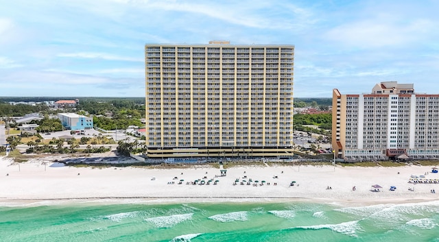 17545 Front Beach Rd Unit 1301, Panama City Beach, FL 32413 - view of property featuring view of water and beach