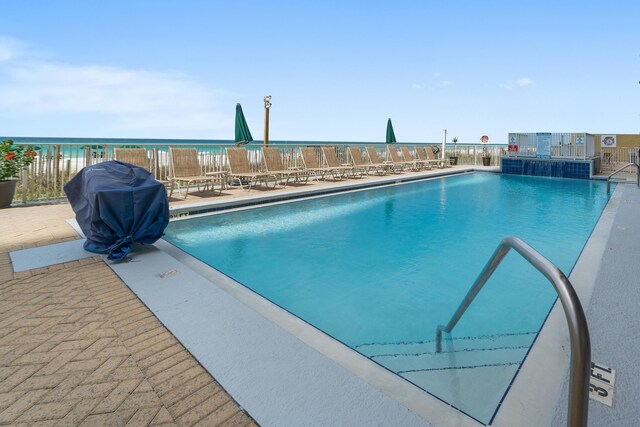 17545 Front Beach Rd Unit 1301, Panama City Beach, FL 32413 - community pool with a water view