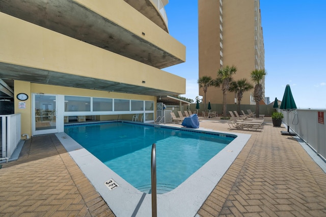 17545 Front Beach Rd Unit 1301, Panama City Beach, FL 32413 - community pool with a patio area