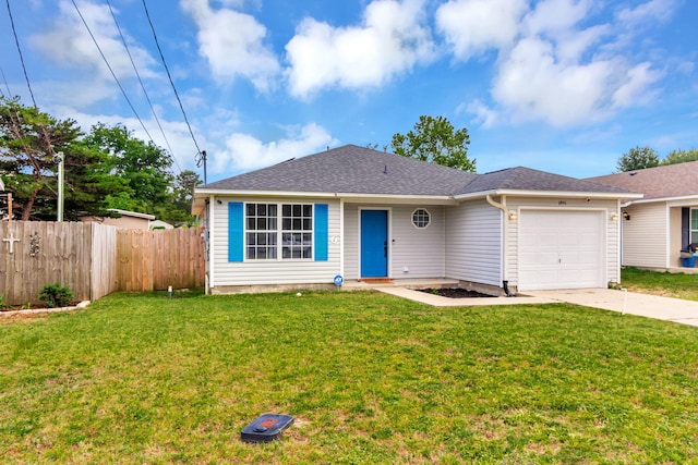 1951 Ambassador Dr, Gulf Breeze, FL 32563 - view of front of house featuring a garage, concrete driveway, and roof with shingles