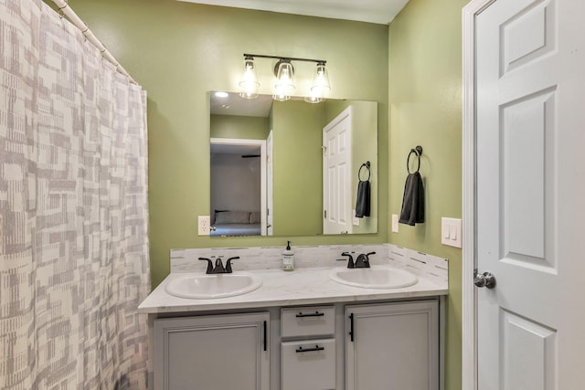 1951 Ambassador Dr, Gulf Breeze, FL 32563 - bathroom with double vanity