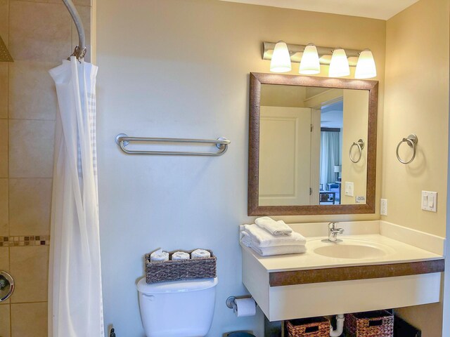 15100 Front Beach Rd Unit 831, Panama City Beach, FL 32413 - bathroom featuring toilet and vanity
