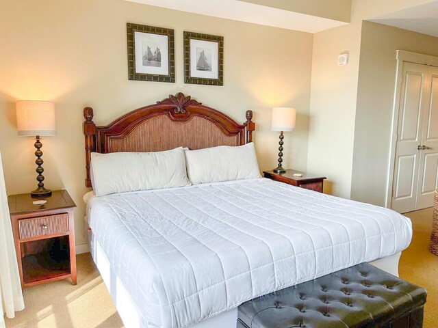 15100 Front Beach Rd Unit 831, Panama City Beach, FL 32413 - view of carpeted bedroom