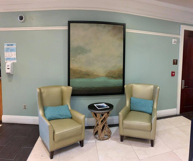 15100 Front Beach Rd Unit 831, Panama City Beach, FL 32413 - living area with baseboards