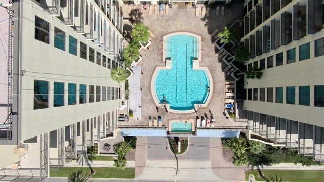 15100 Front Beach Rd Unit 831, Panama City Beach, FL 32413 - bird's eye view of a pool