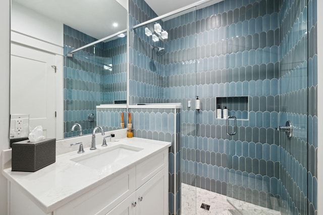 3464 Scenic Highway 98, Destin, FL 32541 - full bathroom featuring vanity and a stall shower
