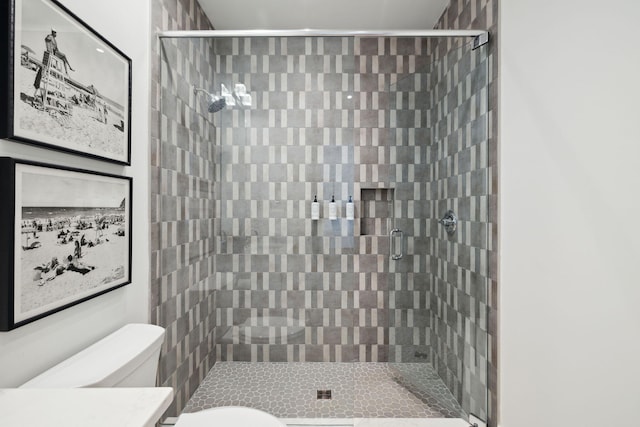 3464 Scenic Highway 98, Destin, FL 32541 - bathroom featuring toilet, a shower stall, and vanity