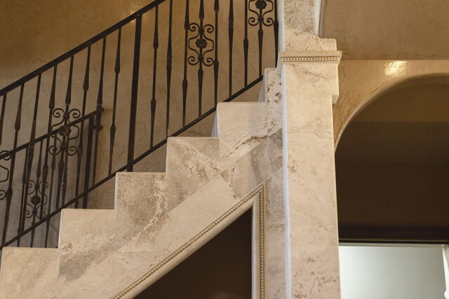 17 Saint Martin Cir, Miramar Beach, FL 32550 - stairway featuring arched walkways