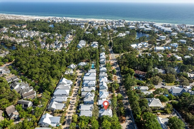 18 Eastern Lake Ct, Santa Rosa Beach, FL 32459 - aerial view of property and surrounding area with nearby suburban area and a large body of water
