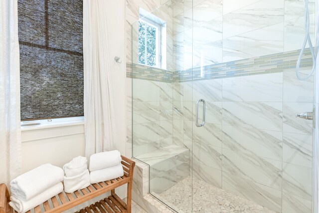 18 Eastern Lake Ct, Santa Rosa Beach, FL 32459 - bathroom with a stall shower