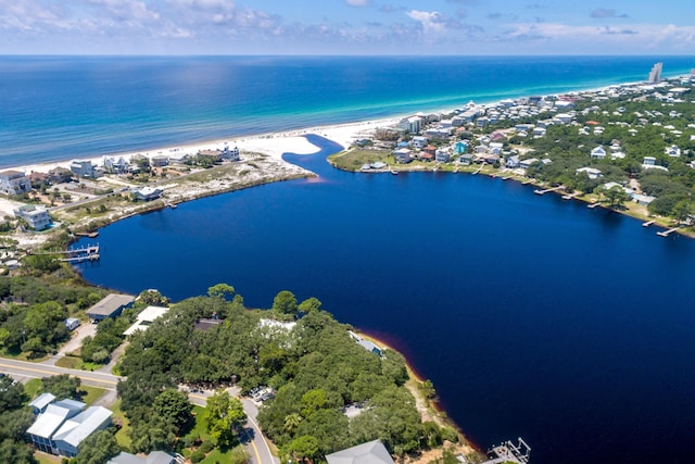 18 Eastern Lake Ct, Santa Rosa Beach, FL 32459 - bird's eye view of a nearby body of water
