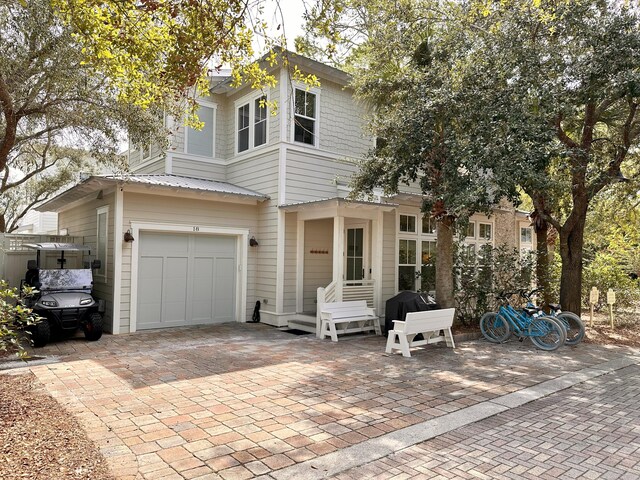 18 Eastern Lake Ct, Santa Rosa Beach, FL 32459 - view of front of property with an attached garage