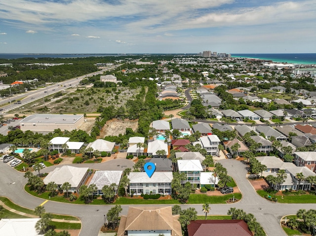 34 Opal Cv, Miramar Beach, FL 32550 - aerial view of residential area featuring a nearby body of water