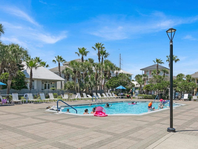 34 Opal Cv, Miramar Beach, FL 32550 - community pool with a patio area