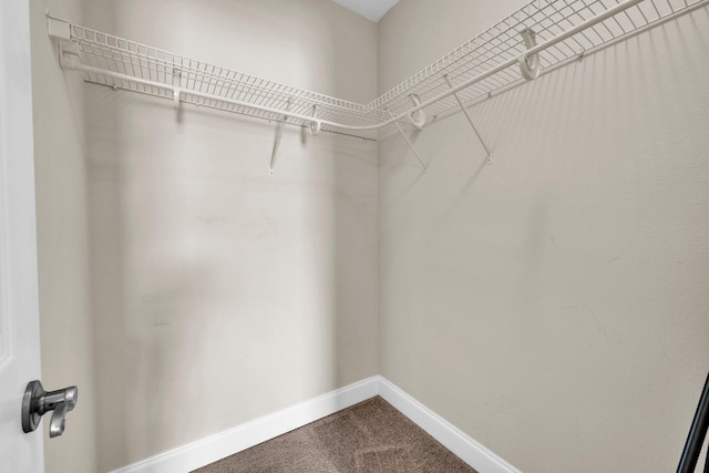 526 Valparaiso Pkwy Unit B, Valparaiso, FL 32580 - spacious closet with dark carpet