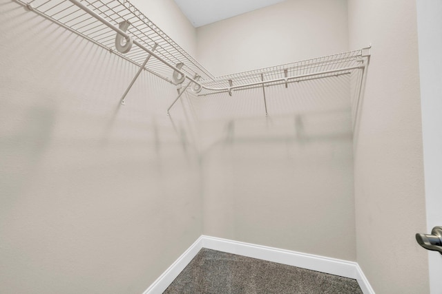 526 Valparaiso Pkwy Unit B, Valparaiso, FL 32580 - spacious closet featuring dark carpet