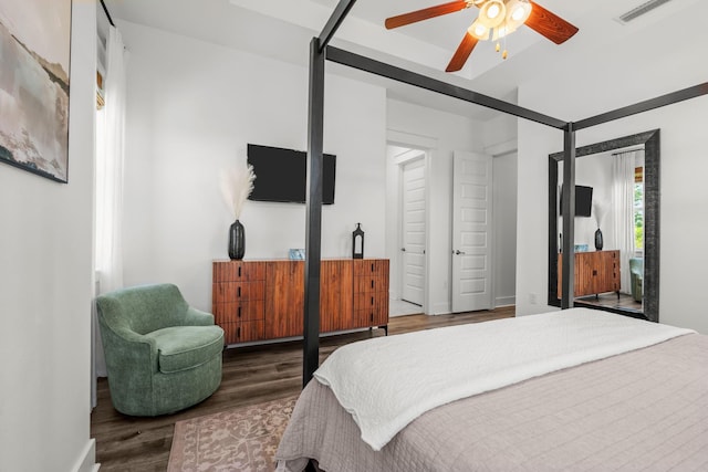 11 E Pine Lands Loop Unit A, Inlet Beach, FL 32461 - bedroom featuring wood finished floors