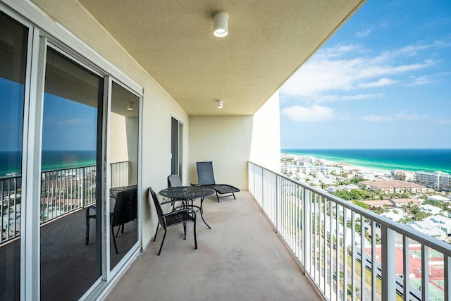 112 Seascape Dr Unit 1807, Miramar Beach, FL 32550 - balcony with a water view