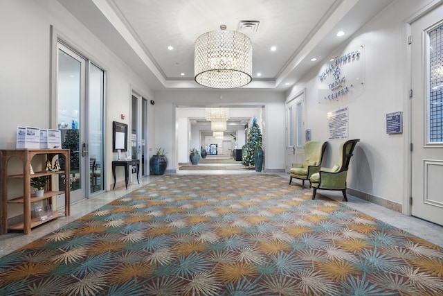 4203 Indian Bayou Trl Unit 11214, Destin, FL 32541 - building lobby featuring recessed lighting