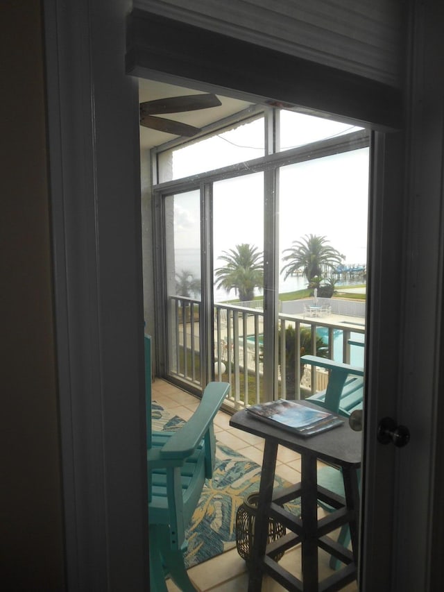 3857 Indian Trl Unit 203, Destin, FL 32541 - entryway featuring tile patterned floors