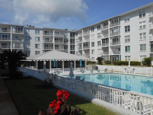 3857 Indian Trl Unit 203, Destin, FL 32541 - community pool featuring a gazebo