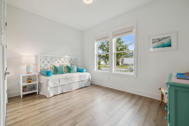 282 W Lafayette Rd, Inlet Beach, FL 32461 - bedroom featuring light wood finished floors and baseboards