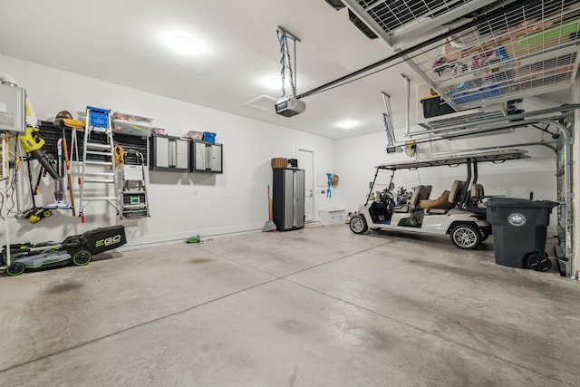 282 W Lafayette Rd, Inlet Beach, FL 32461 - garage featuring a garage door opener