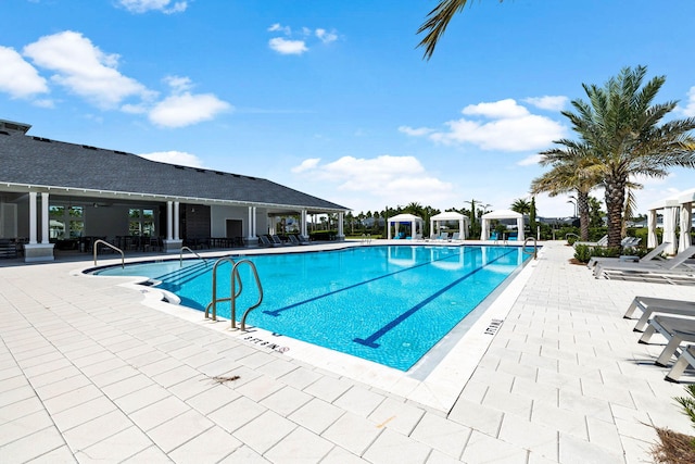 282 W Lafayette Rd, Inlet Beach, FL 32461 - community pool featuring a patio