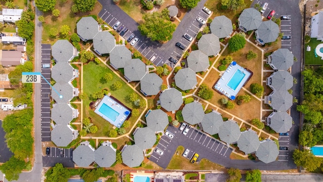 285 Payne St Unit 23B, Miramar Beach, FL 32550 - aerial view of residential area with a pool